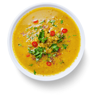 Sopa de grão-de-bico