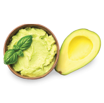 Salada de Alface ao Molho de Guacamole