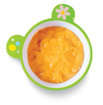 Papa de Frango, Macarrão, Abóbora e Couve